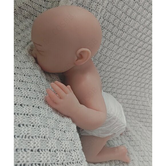 3.5kg Full Body Silicone Sleeping Newborn 45cm Cute Reborn Baby Dolls Girl Dolls - Picture 6 of 16